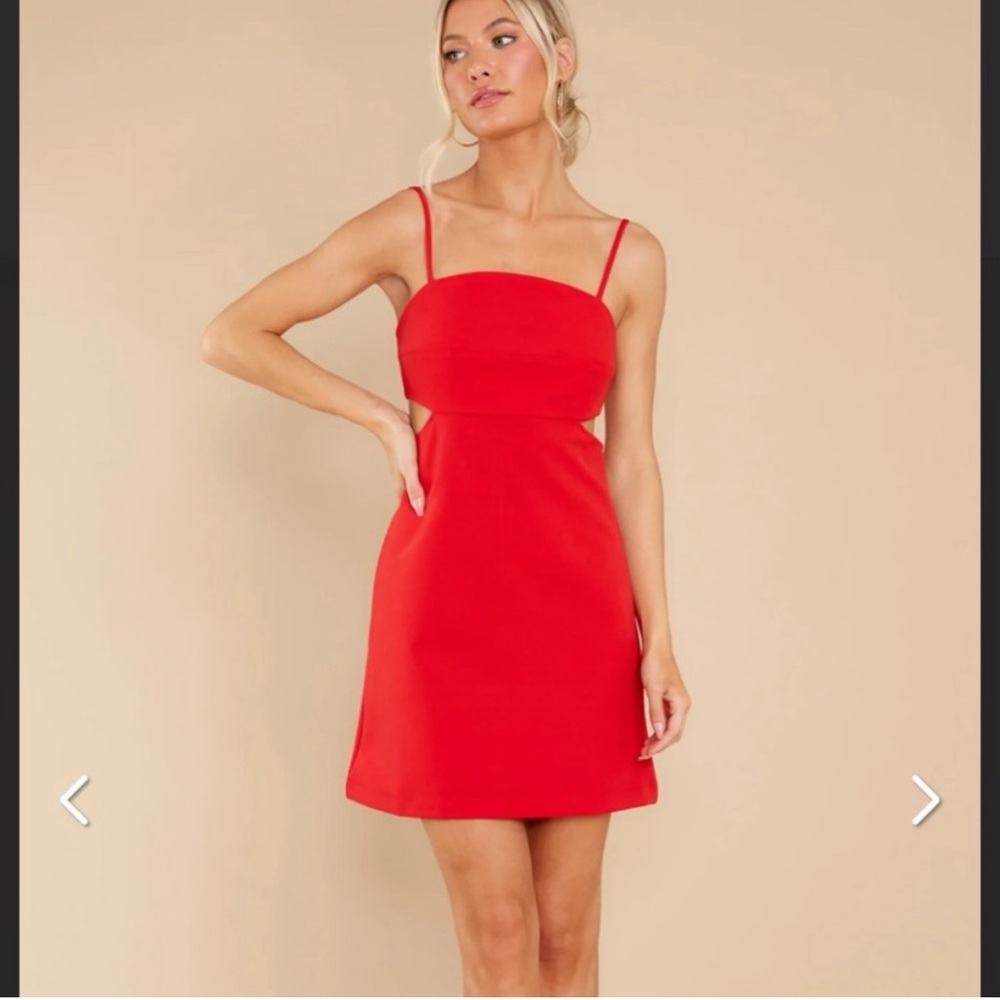 Just Me Cutout Mini Dress - size medium